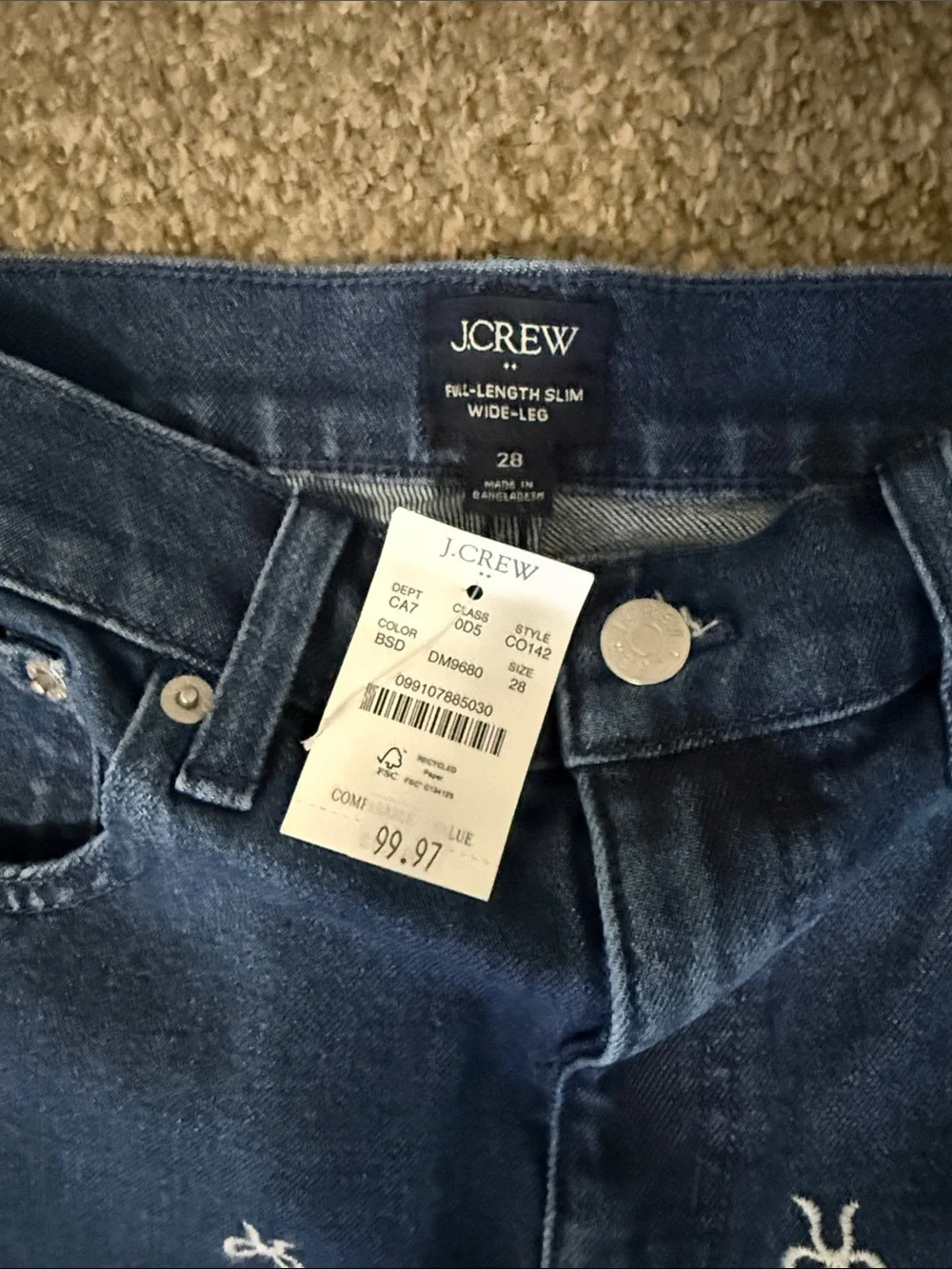 J. Crew brand new
